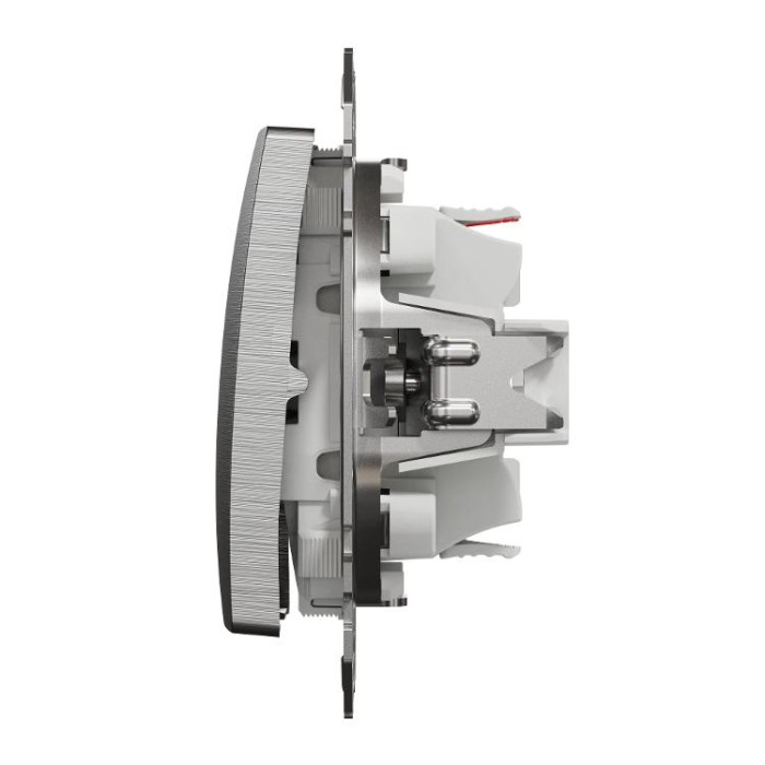 Одноклавішний перемикач  Матовий алюміній Sedna Elements Schneider Electric