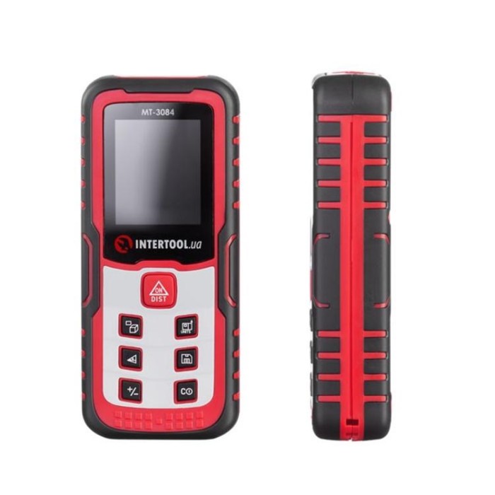 купить купить Дальномер лазерный 40м, цветной дисплей INTERTOOL MT-3084  