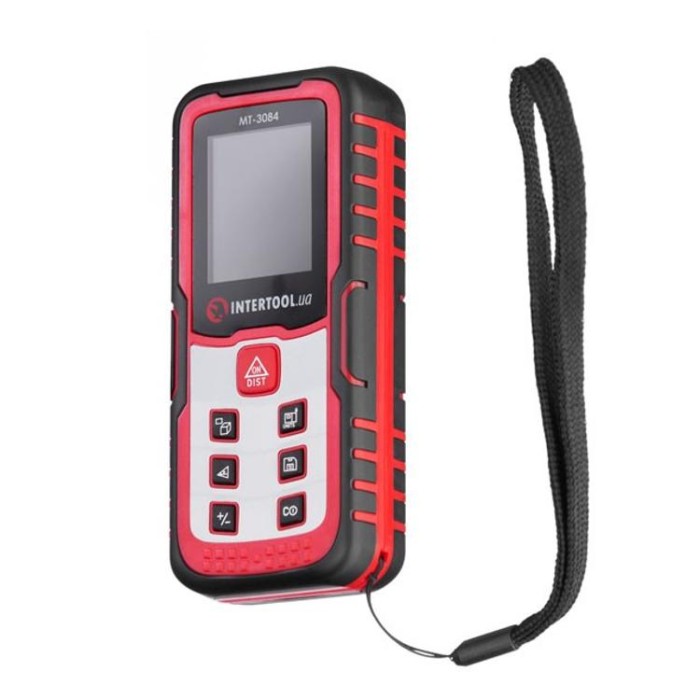 купить купить Дальномер лазерный 40м, цветной дисплей INTERTOOL MT-3084  