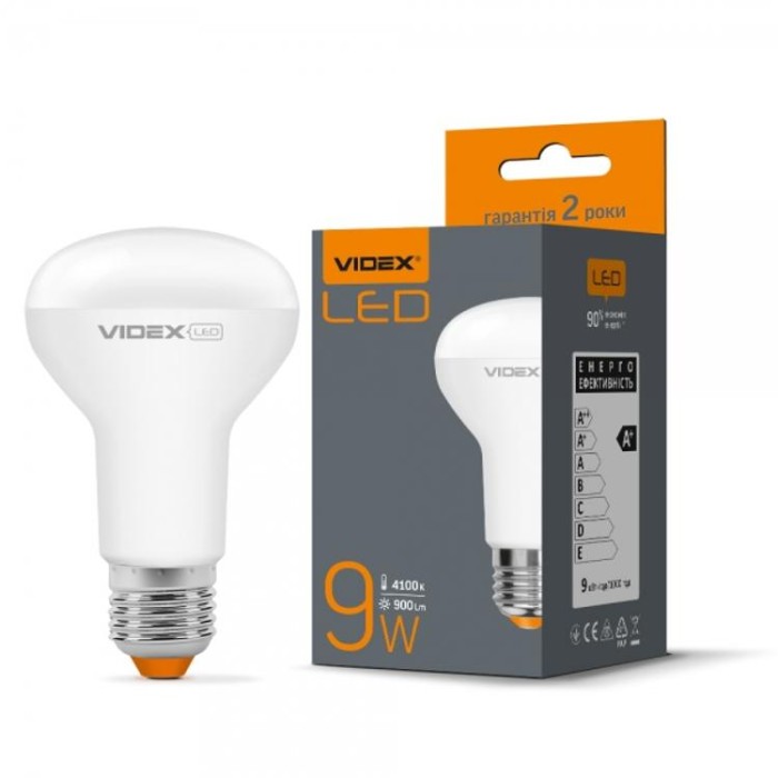 купить купить LED лампа R63e 9W E27 4100K VIDEX  