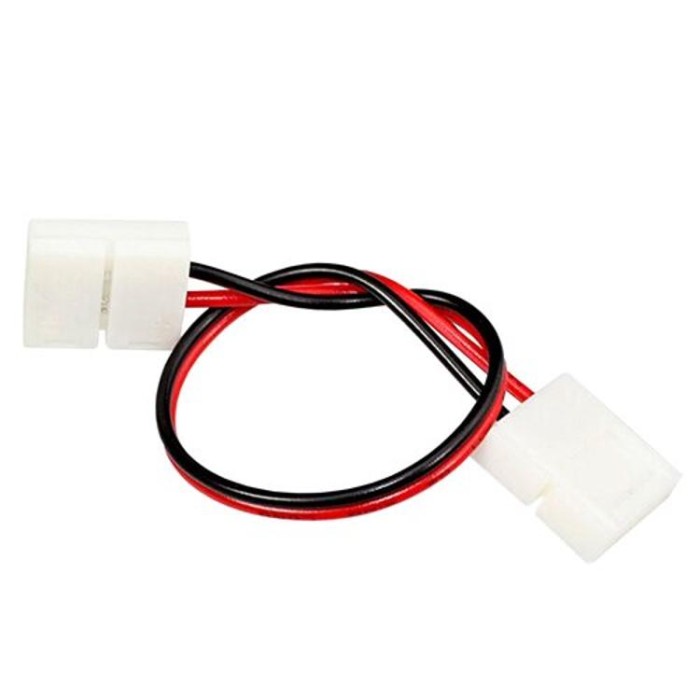 купить купить Коннектор для светодиодных лент OEM SC-05-SWS-8-2 8mm 2joints wire (провод-2 зажима)  