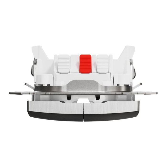 Двоклавішний вимикач Матовий алюміній Sedna Elements Schneider Electric