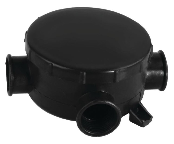 Коробка для розведення проводів кругла 3 отвори, Mutlusan, (001 046 000103 00 11)