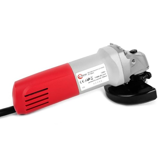 купить купить Шлифмашина угловая 750 Вт, 11000 об/мин, 125 мм INTERTOOL DT-0263  
