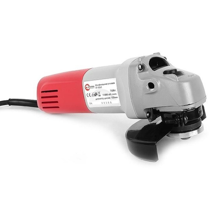 купить купить Шлифмашина угловая 750 Вт, 11000 об/мин, 125 мм INTERTOOL DT-0263  