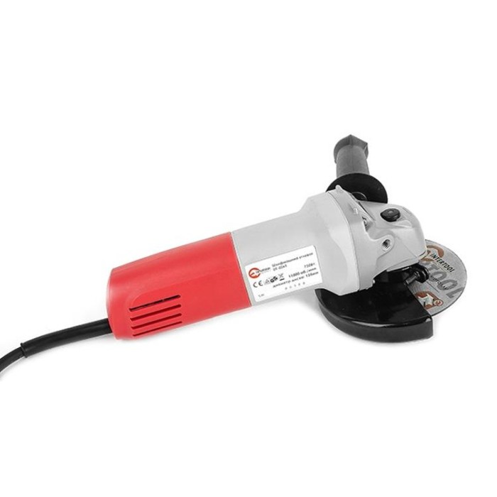 купить купить Шлифмашина угловая 750 Вт, 11000 об/мин, 125 мм INTERTOOL DT-0263  
