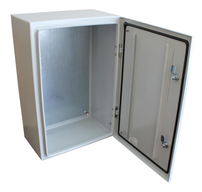купить купить Корпус метал. ЩМП-600х400х200 IP54 з монтажною панеллю Україна  