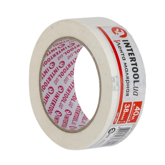 купить купить Лента малярная 38мм, 40м, белая INTERTOOL DM-3841  