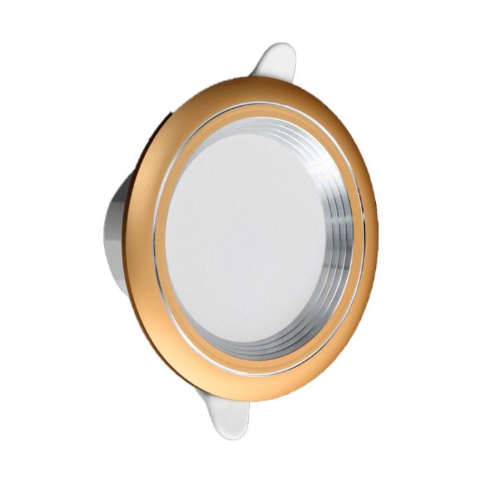 купить купить Светодиодный светильник Lebron L-DRS-Gold, 6W, 300Lm, 3000K-4100K-6500K, встроенный  