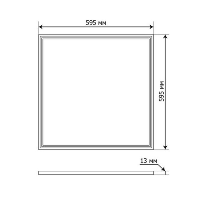 купить купить Светодиодная панель JL 600*600 36W JL-36-PL-2P-CW 6000K  