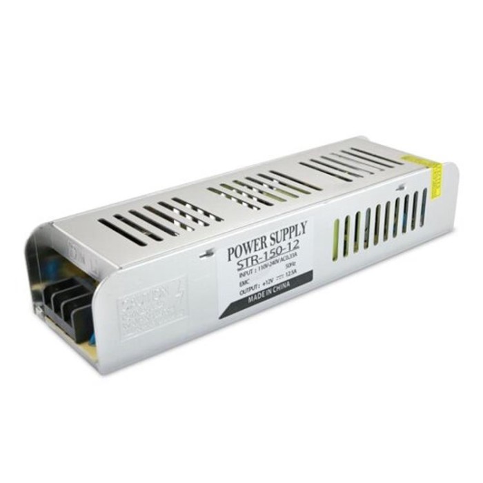 купить купить Блок питания OEM DC12 150W 12,5А STR-150 узкий  