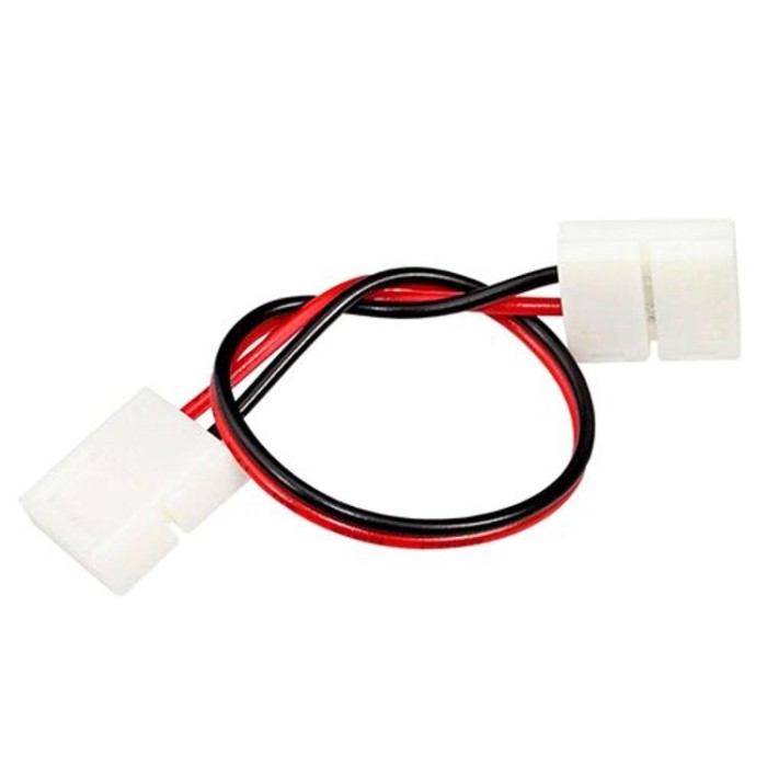 купить купить Коннектор для светодиодных лент OEM SC-07-SWS-10-2 10mm 2joints wire (провод- 2 зажима)  