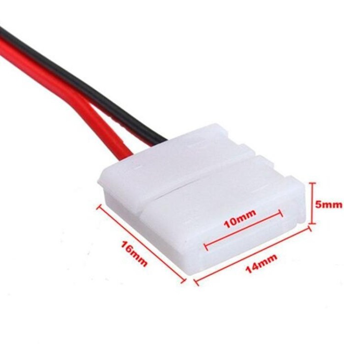 купить купить Коннектор для светодиодных лент OEM SC-07-SWS-10-2 10mm 2joints wire (провод- 2 зажима)  