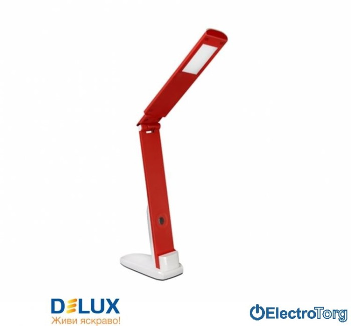 купить купить Светильник настольный LED TF-310 5W 4000K бело-красный DELUX  