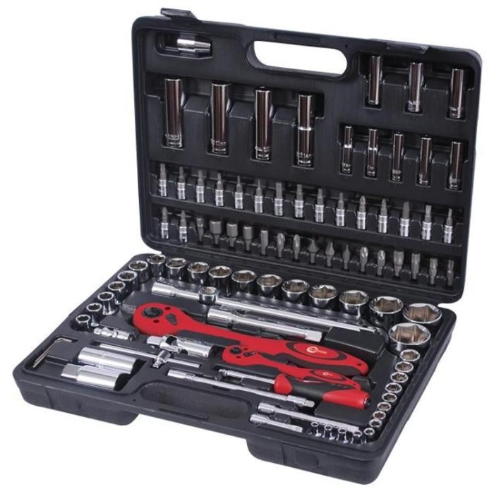 купить купить Профессиональный набор инструментов 1/2&quot;&amp;1/4&quot;94 ед. INTERTOOL ET-6094  