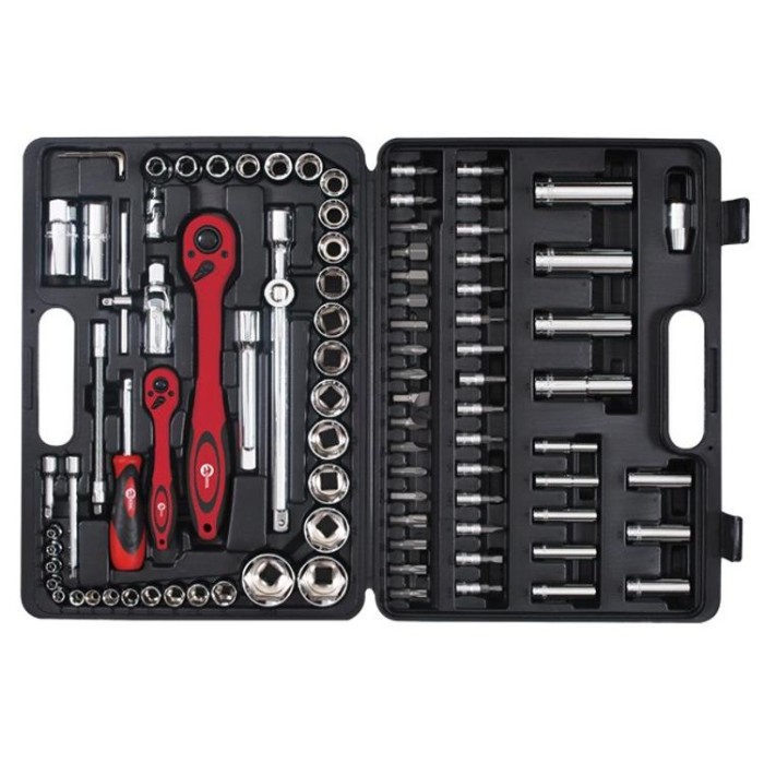 купить купить Профессиональный набор инструментов 1/2&quot;&amp;1/4&quot;94 ед. INTERTOOL ET-6094  