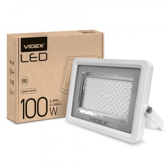 купить купить LED прожектор PREMIUM 100W 5000K Белый VIDEX  