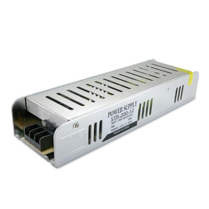 купить купить Блок питания OEM DC12 200W 16,5А STR-200 узкий  