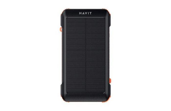 купить купить Захищений повербанк з сонячною батареєю HAVIT HV-PB5126 20000mAh  