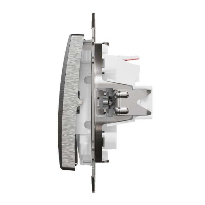 Одноклавішний вимикач  Матовий алюміній Sedna Elements Schneider Electric