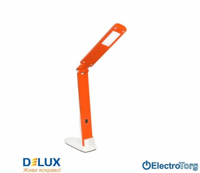 купить купить Светильник настольный LED TF-310 5W 4000K бело-оранжевый DELUX  