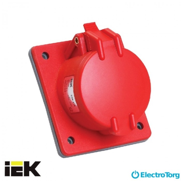 купить купить Розетка встраиваемая ССИ-414 16А-6ч/380-415В 3Р+PЕ IP44 MAGNUM ИЭК(IEK)  
