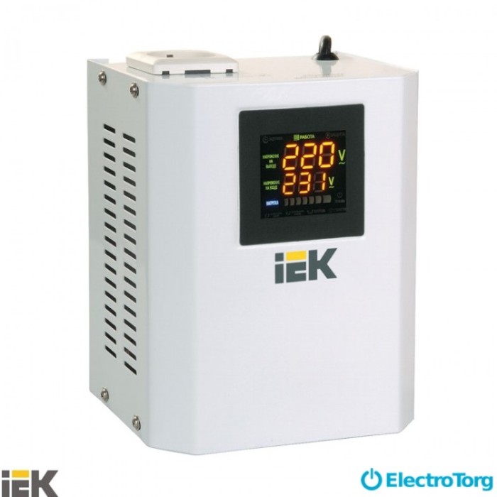 купить купить Стабилизатор напряжения  Boiler 0,5 кВА релейный настенный ИЭК(IEK)  