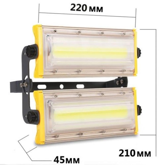 купить купить Світлодіодний прожектор BIOM 50W COB Professional IP65 slim 220V холодний білий  