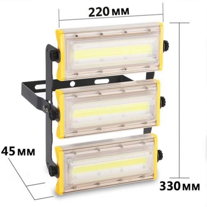купить купить Світлодіодний прожектор BIOM 50W COB Professional IP65 slim 220V холодний білий  