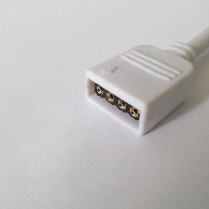 купить купить Коннектор для светодиодных лент OEM SC-10-SWC- 10mm RGB joint joint-F wire (зажим-провод-зажим папа)  