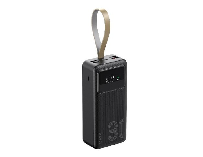 купить купить Повербанк 30000mAh HAVIT HV-PB110 Black 22.5W  