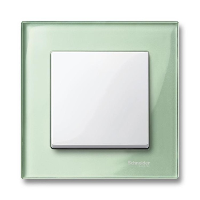 купить купить Рамка 1-м стекло изумруд M-ELEGANCE Schneider Electric (Шнайдер Электрик)  