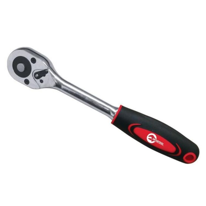 купить купить Рукоятка с храповым механизмом на 45 зубов 3/8'' Cr-v INTERTOOL HT-2118  