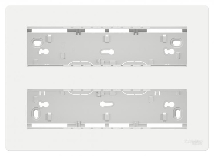 купить купить Блок unica system+ наружная установка 2х4 антибактериальный Schneider Electric (Шнайдер Электрик)  