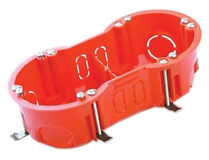 Коробка під гіпсокартон, 2-а, 130х60х44,5мм, Mutlusan, (001 046 121102 00 12)