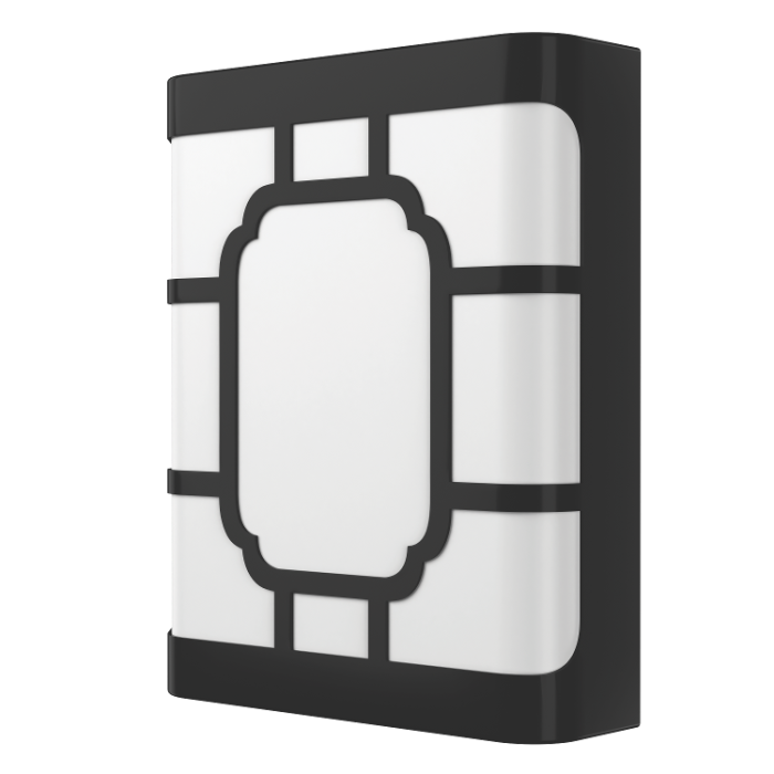 LED світильник LEBRON L-FL28-S, 24W, 2100Lm, 4100K, IP65, чорний