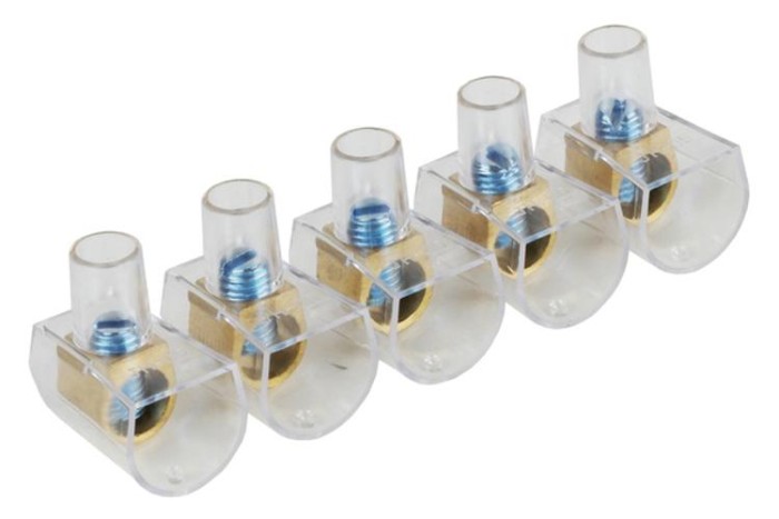 Клемна колодка кінцева 5x6мм/10А PC