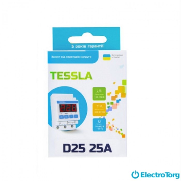 купить купить Реле напряжения D25 -D25A Tessla  