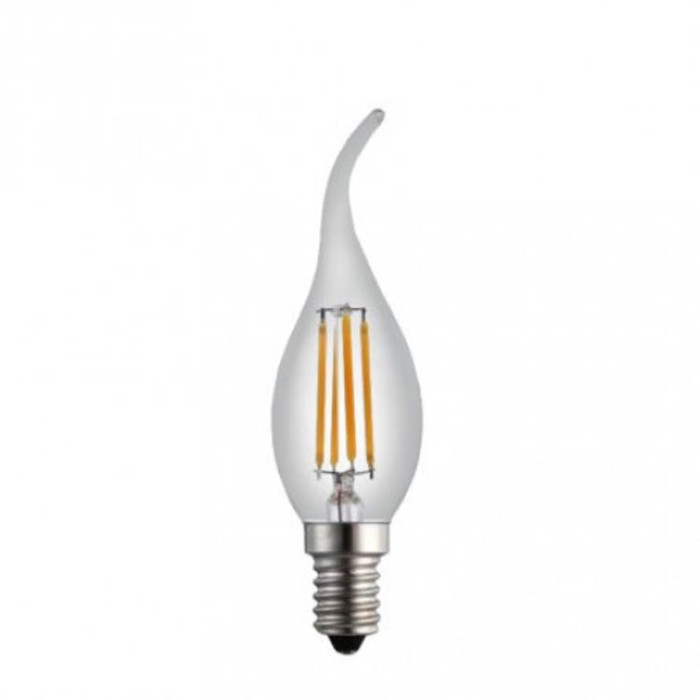 купить купить LED лампа V-Filament-C37t, 6W, E14, 4100K, 630Lm VELMAX  