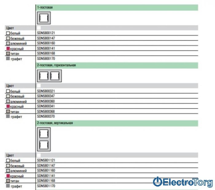 Рамка двойная горизонтальная титановая Sedna Schneider Electric (Шнайдер Электрик)