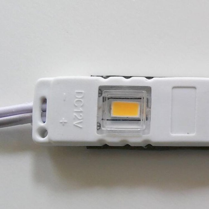 купить купить Светодиодный модуль BRT M2 5630-3 led W 0,72W 6500K, 12В, IP65 белый закрытый с линзой  