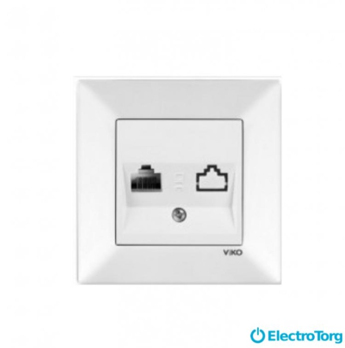 купить купить VI KO MERIDIAN  Розетка компьютерная (RJ45 CAT6)  