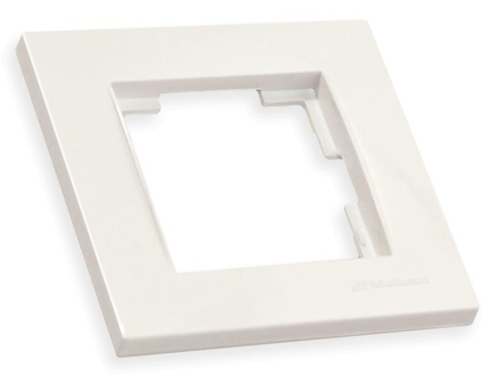 Рамка одномісна RITA, Mutlusan, білий, (2220 800 1101)