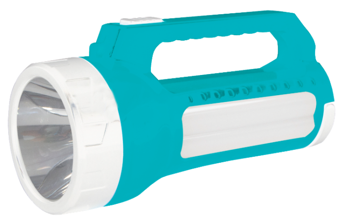 LED ліхтар прожекторний переносний акумуляторний LEBRON L-HL-76, ABS, 1,5W+4W, 1100mAh