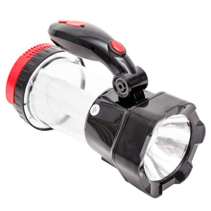 купить купить Фонарь аккумуляторный 1LED 1W + 12 LED INTERTOOL LB-0111  