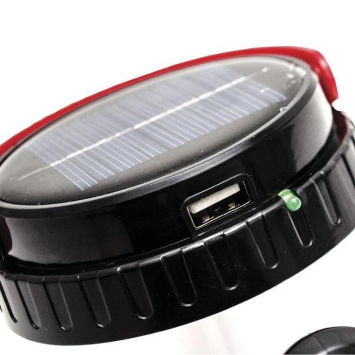 купить купить Фонарь аккумуляторный 1LED 1W + 12 LED INTERTOOL LB-0111  