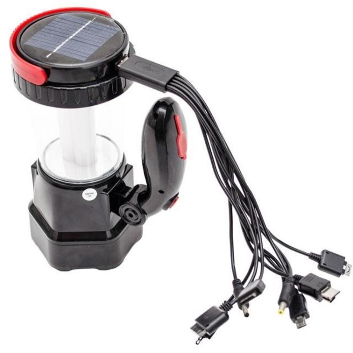 купить купить Фонарь аккумуляторный 1LED 1W + 12 LED INTERTOOL LB-0111  