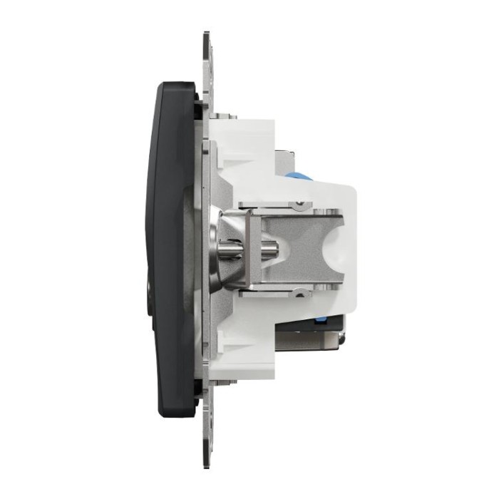 Розетка RJ45 категорія 6 UTP -TV Чорний Sedna Design Schneider Electric