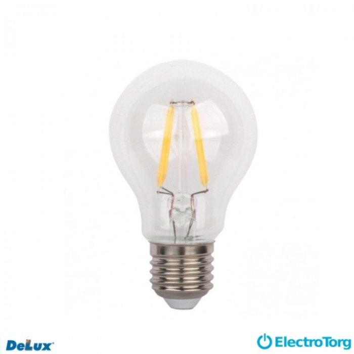 купить купить Лампа светодиодная BL 60 4Вт filam.2700K 220В E27 DELUX  
