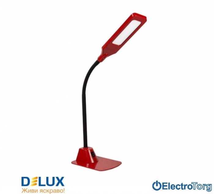 купить купить Светильник настольный LED TF-450 5W 4000K красный DELUX  